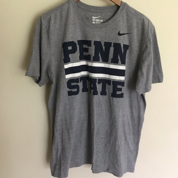 Nike Penn State Shirt Men’s Size Large Grey - Picture 3 of 5
